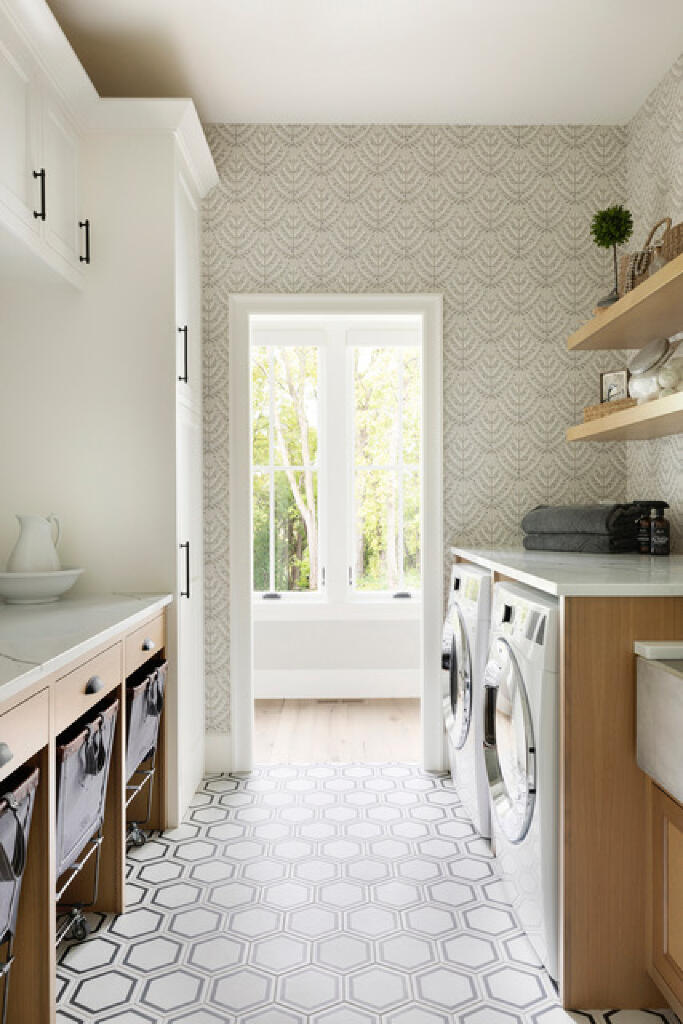 functional laundry room by konen homes